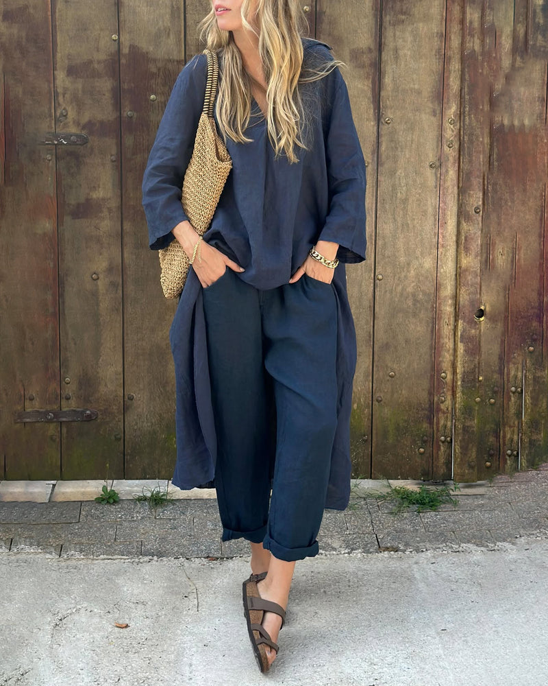Tina™ - Chic i komfortabelt sæt