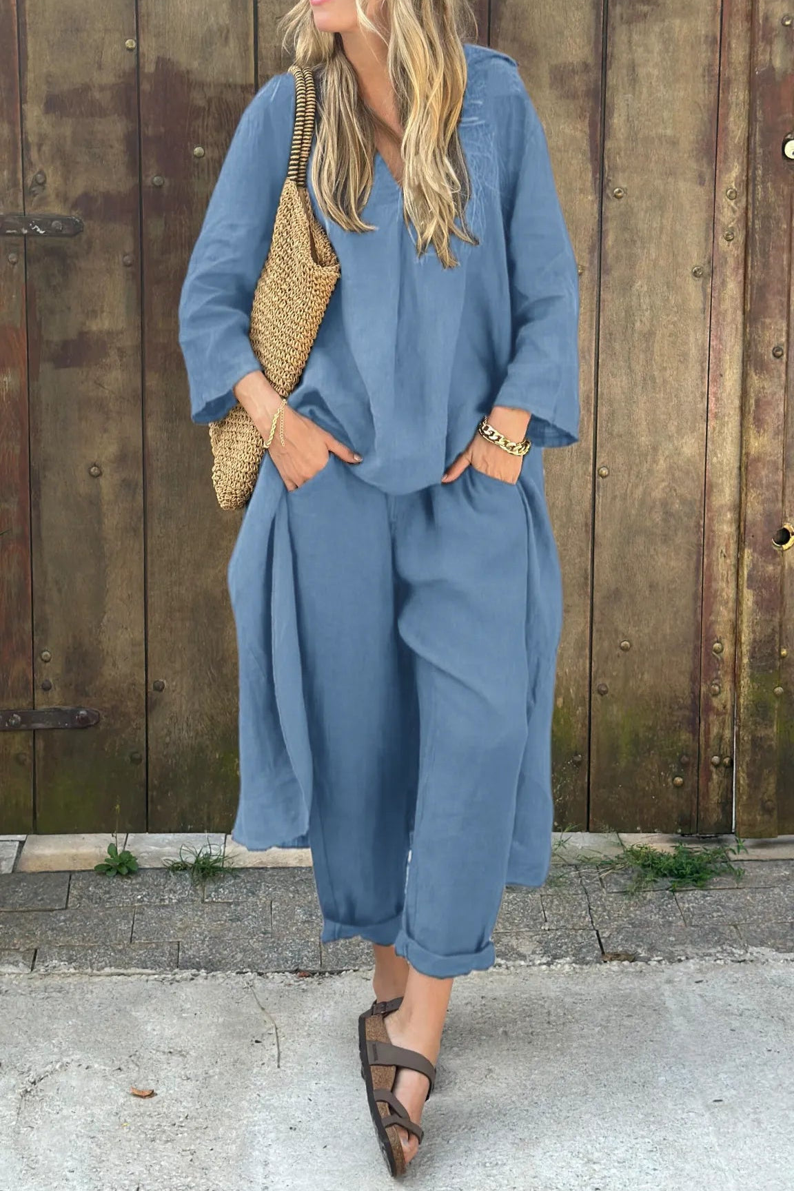 Tina™ - Chic i komfortabelt sæt