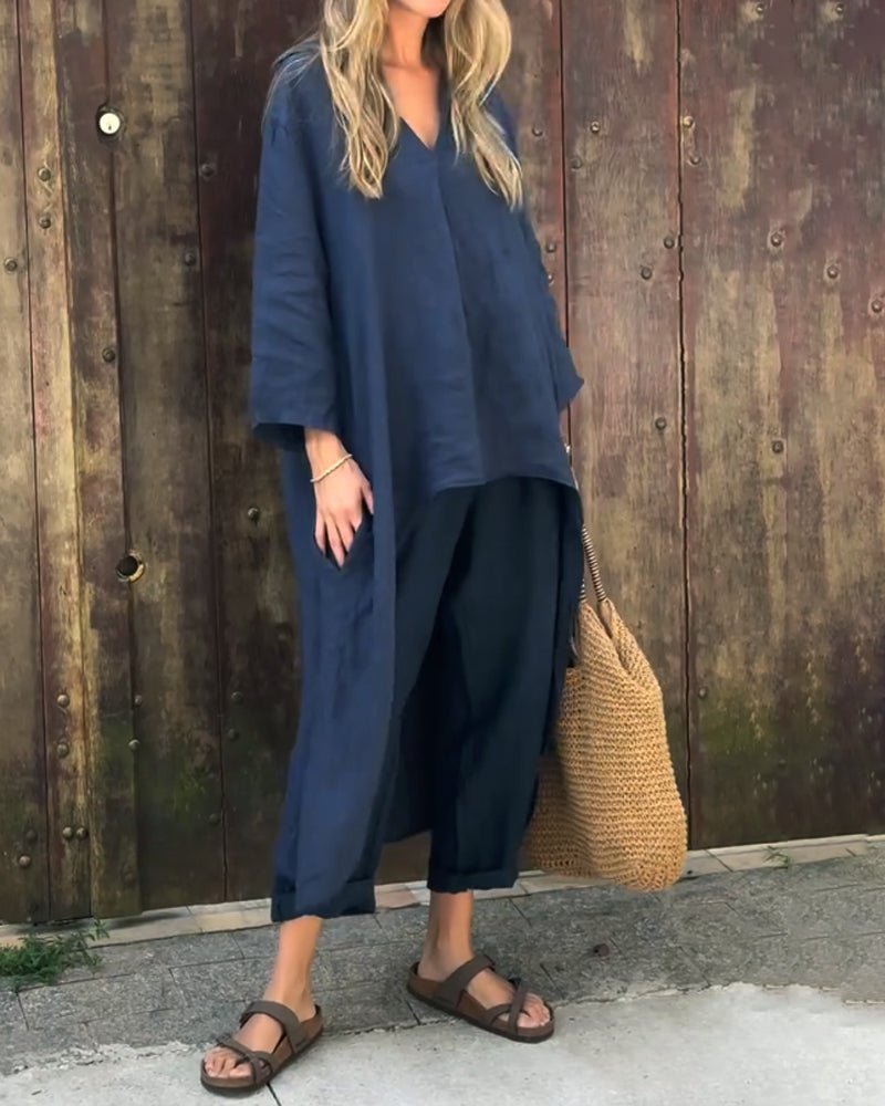 Tina™ - Chic i komfortabelt sæt