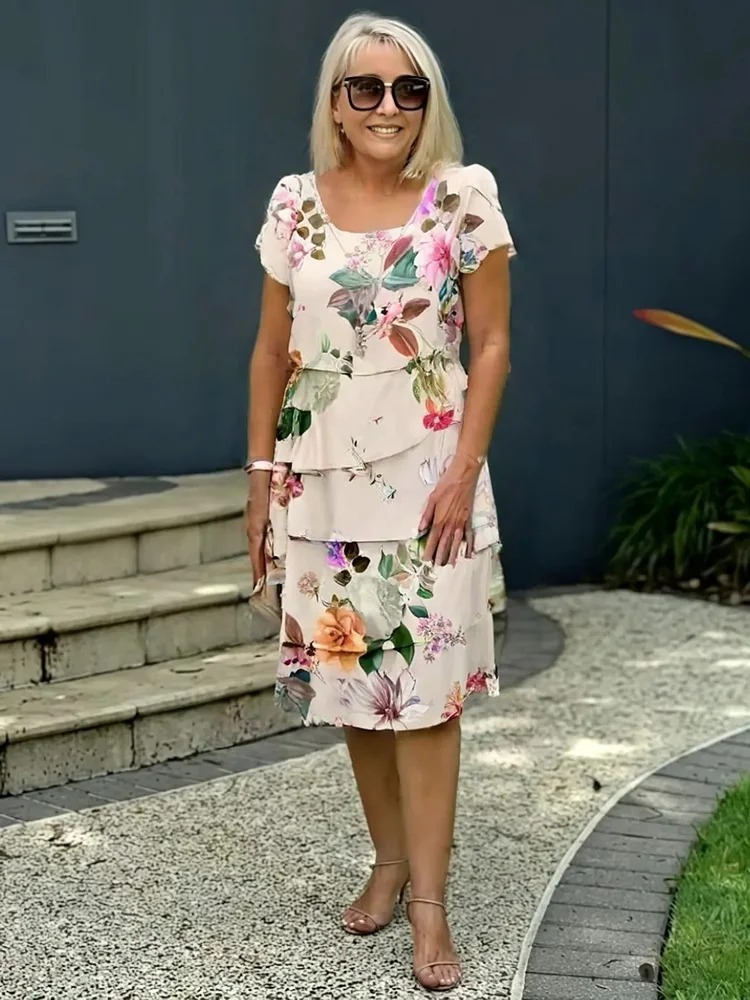 Emma - Forårets blomstrede kjole