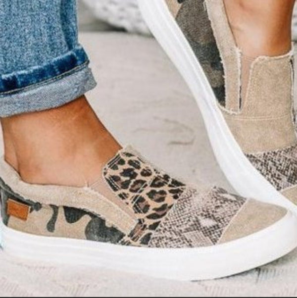 Naomi™ | Trendy smertelindrende slip-on sko