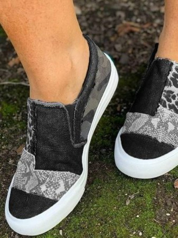 Naomi™ | Trendy smertelindrende slip-on sko