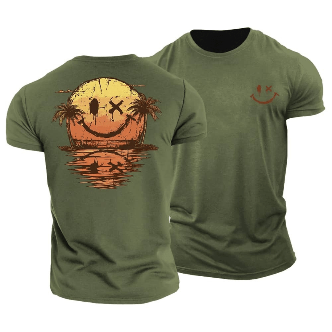 Sommerlig Smiley Sea T-shirt