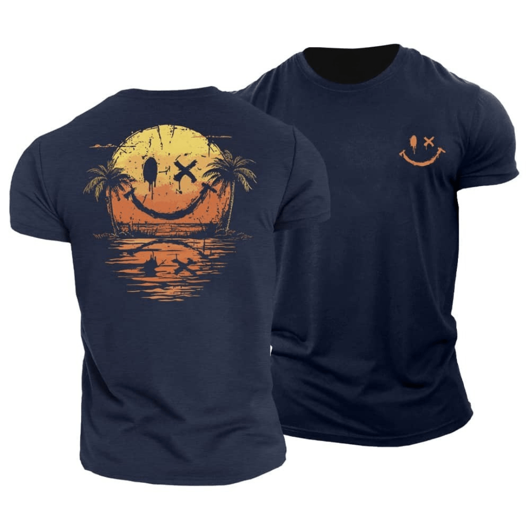 Sommerlig Smiley Sea T-shirt