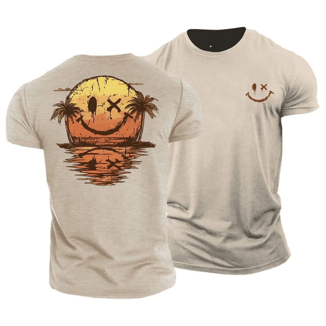 Sommerlig Smiley Sea T-shirt