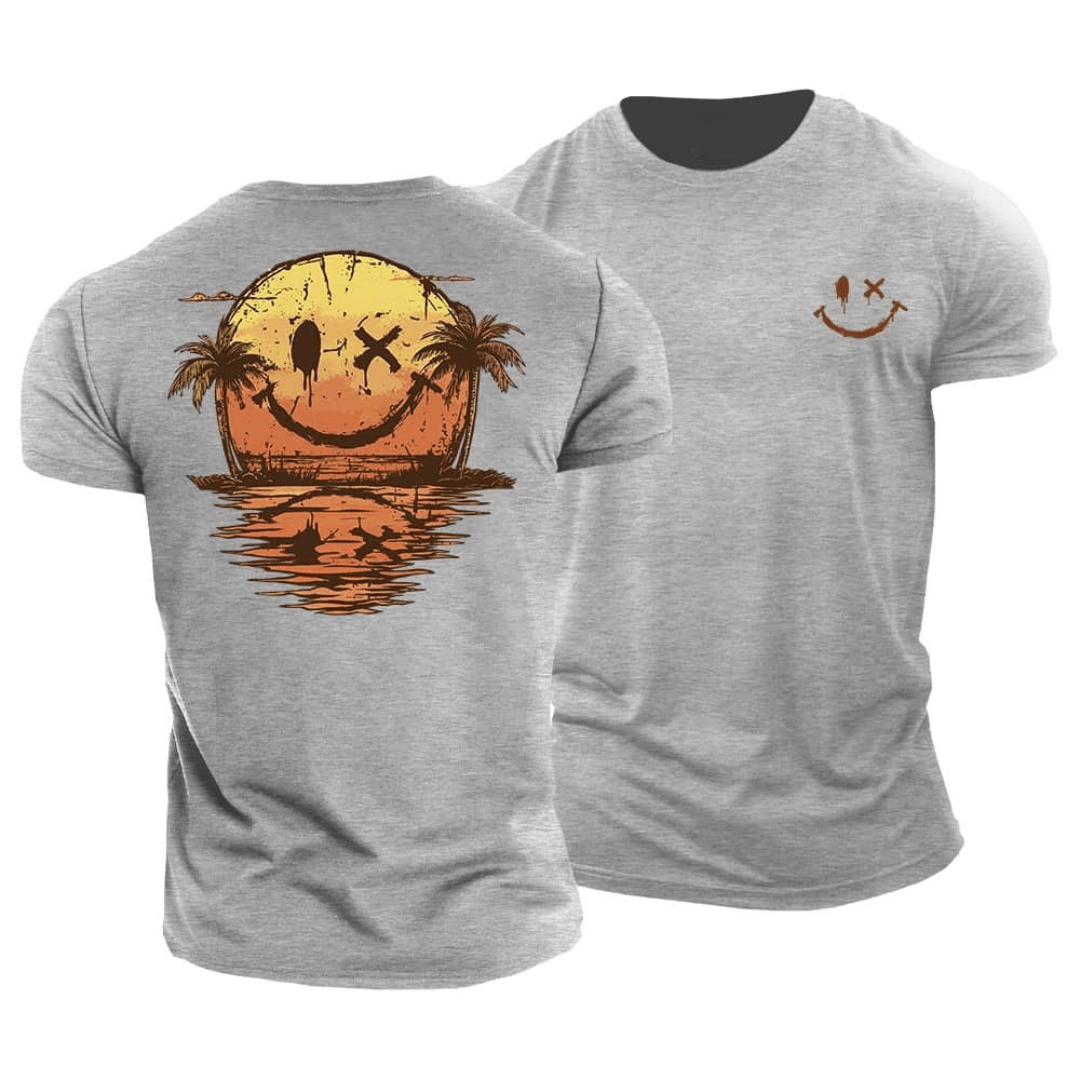 Sommerlig Smiley Sea T-shirt