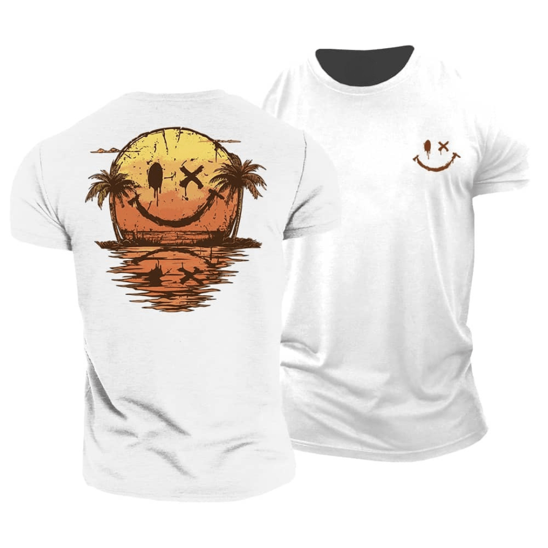 Sommerlig Smiley Sea T-shirt