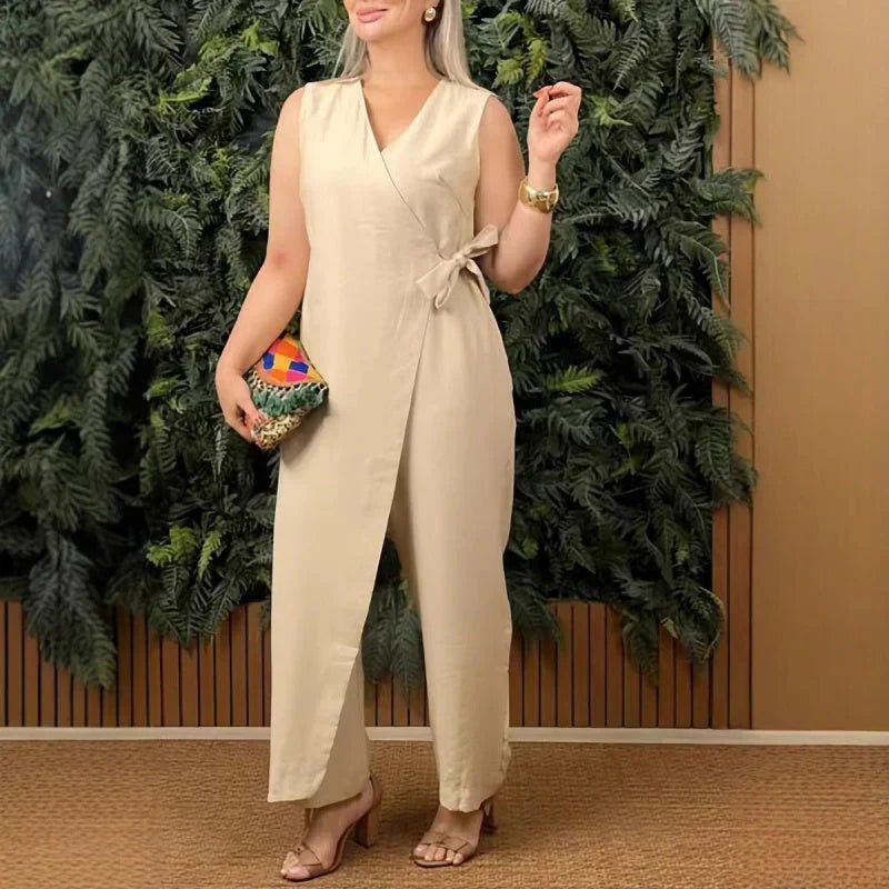 Ellis™ | Elegant jumpsuit med V-hals