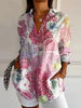Jytte™ Blød bluse med print